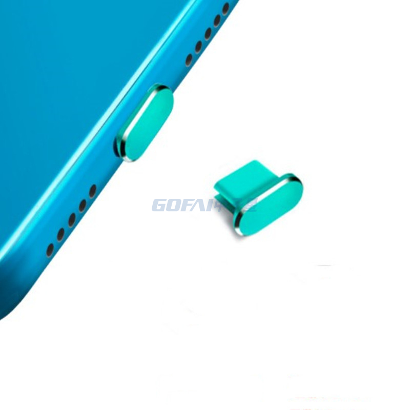 Tyyppi C Puhelimen pölytulppajoukko USB-tyypin C-portti ja 3,5 mm kuulokeliitäntätulppa Samsung Galaxy S8 S9 Plus for Huawei P10 P20 Lite